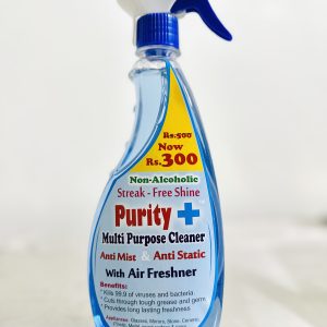 Purity Plus Glass Cleaner: Crystal Clear Shine Every Time!