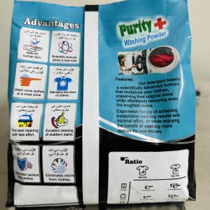 Purity Plus Washing Powder – Snow White – 500g Pouch