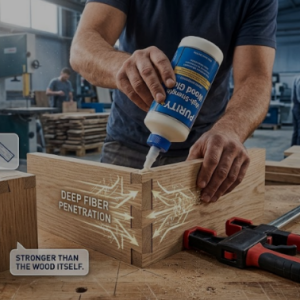 Purity+ Premium Wood Glue | High-Strength PVA Adhesive for Woodworking