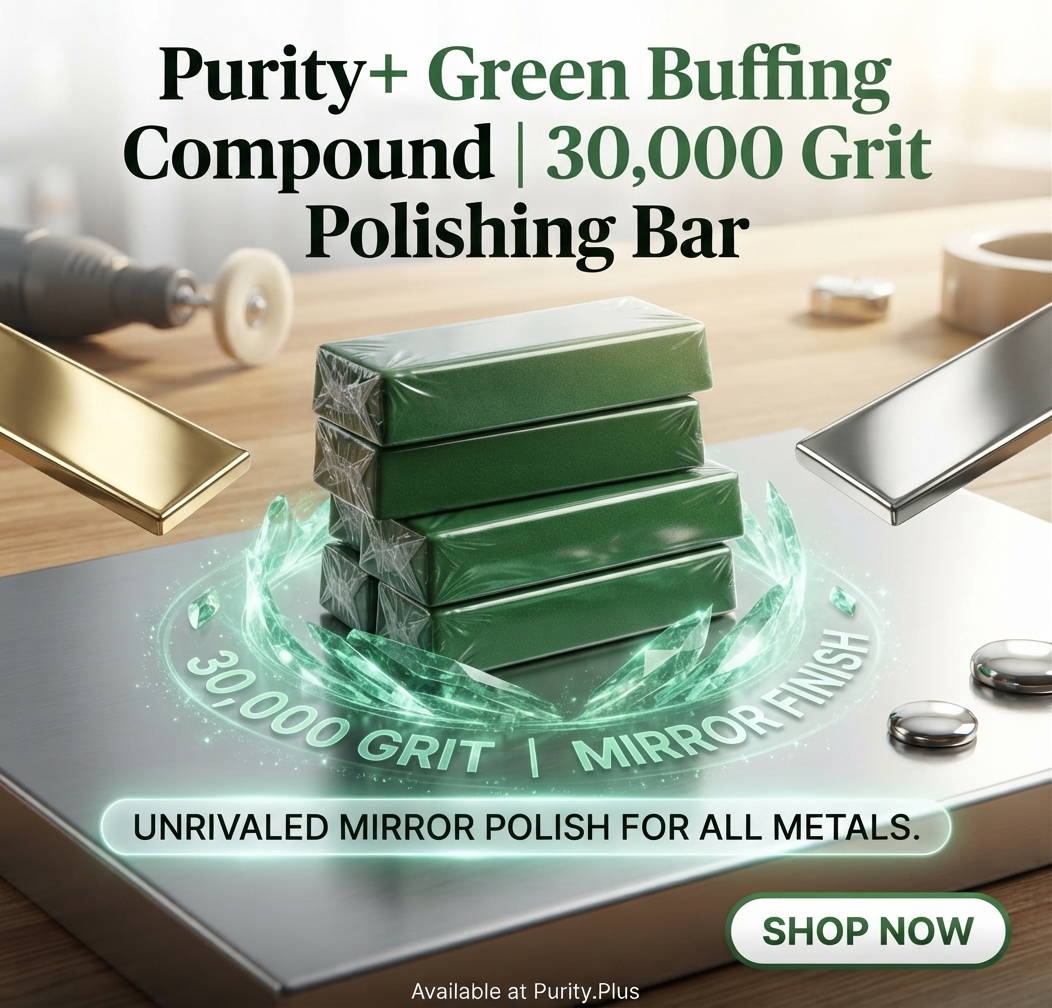Purity+ Green Buffing Compound | 30,000 Grit Polishing Bar