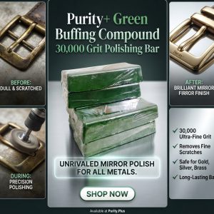 Purity+ Green Buffing Compound | 30,000 Grit Polishing Bar