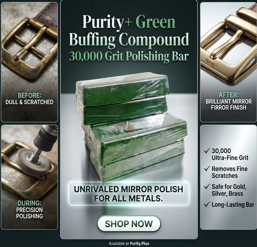 Purity+ Green Buffing Compound | 30,000 Grit Polishing Bar - Image 2