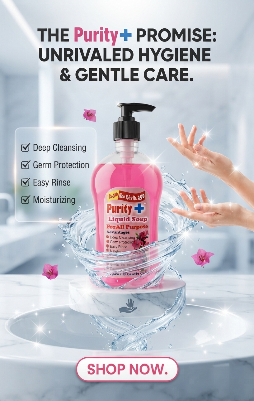 Purity+ Hand Wash Liquid Soap
