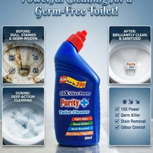 Purity Plus Toilet Cleaner 500ml: Powerful Cleaning for a Germ-Free Toilet!
