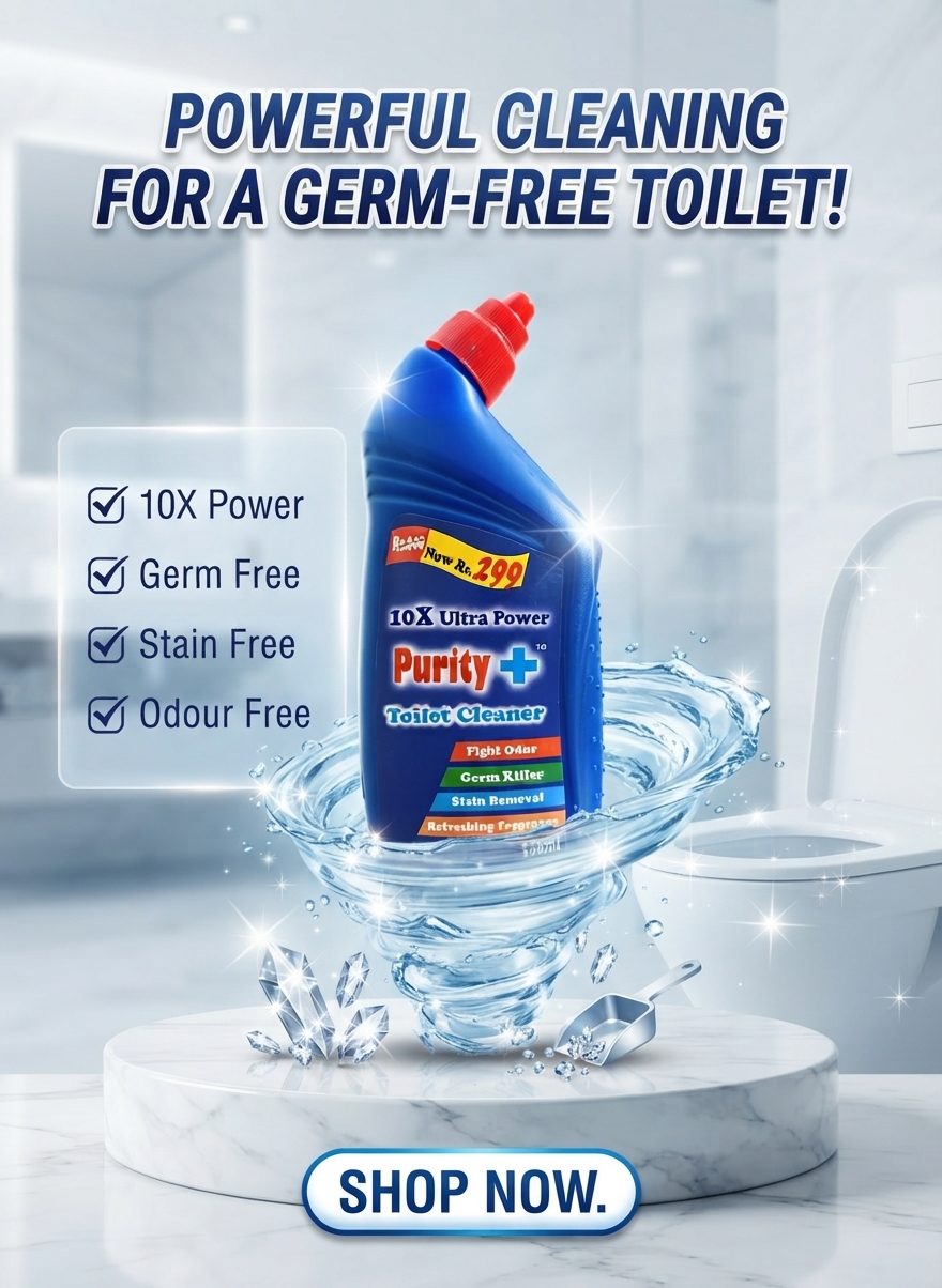 Purity Plus Toilet Cleaner 500ml: Powerful Cleaning for a Germ-Free Toilet!