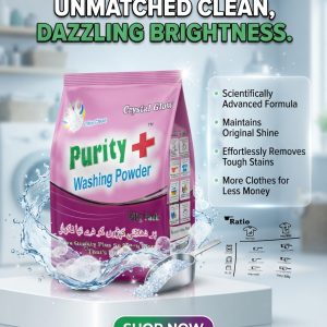 Purity Plus Washing Powder – Crystal Glow.