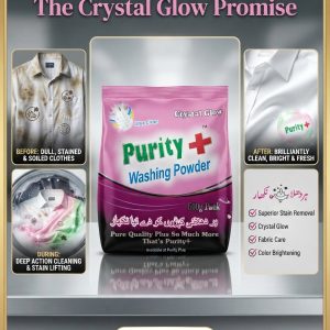 Purity Plus Washing Powder – Crystal Glow.