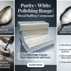 Purity+ White Polishing Rouge | Metal Buffing Compound